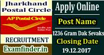 Jharkhand Postal Circle Recruitment