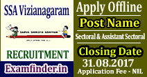 SSA Vizianagaram Recruitment