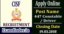 CISF Recruitment