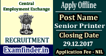 Central Employment Exchange Recruitment