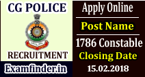 CG Police Recruitment