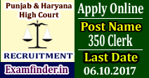 Punjab & Haryana High Court Recruitment