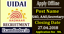 uidai recruitment