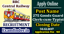 RRC Central Railway Recruitment