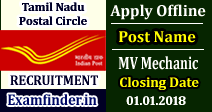 Tamil Nadu Postal Circle Recruitment