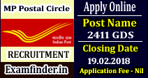 MP Postal Circle Recruitment