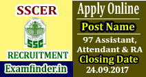 SSCER Recruitment