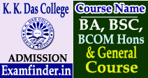 K. K. Das College Admission