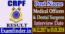 CRPF Result