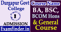 durgapur government college admission