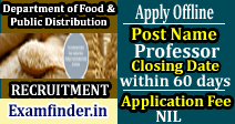 Department of Food Public Distribution Recruitment