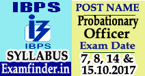 IBPS 3562 PO Syllabus & Exam Pattern
