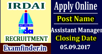 IRDAI Recruitment
