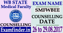 West Bengal State Medical Faculty SMFWBEE Counselling