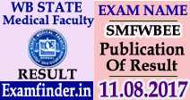 West Bengal State Medical Faculty SMFWBEE Result