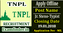 TNPL Recruitment