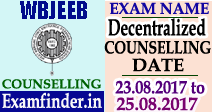 WBJEEB Decentralized Counselling