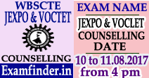 WBSCTE JEXPO VOCLET Online Open Counselling