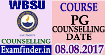 WBSU Counselling Schedule