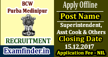 BCW Purba Medinipur Recruitment
