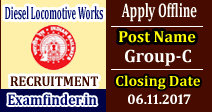 Diesel Locomotive Works Recruitment