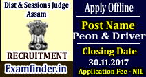 District & Sessions Judge Recruitment