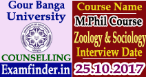 Gour Banga University M.Phil Counselling