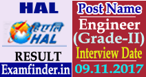 HAL Engineer Result