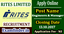 RITES Limited Recruitment