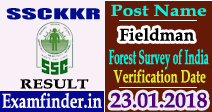SSC KKR Result