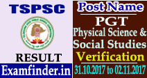 Telangana PSC Result