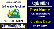 Karnataka State Co-Operative Apex Bank Recruitment
