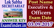 Lok Sabha Secretariat Answer Key