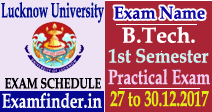 Lucknow University Exam Schedule
