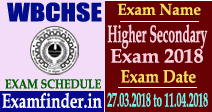 WBCHSE HS Exam Schedule