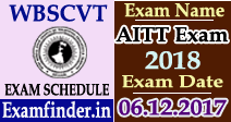 WBSCVT AITT Screening Test Schedule