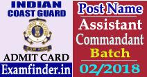 Indian Coast Guard Admit Card
