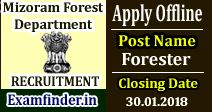 Mizoram Forest Department Recruitment