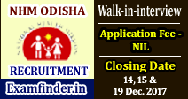 NHM Odisha Recruitment
