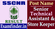 SSCNR Result