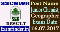 SSC NWR Result