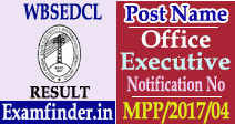 WBSEDCL Result