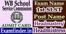 WB School Service Commission Admit Card