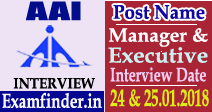 AAI Interview Schedule
