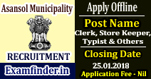 Asansol Municipality Recruitment