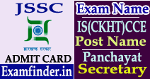 JSSC Admit Card