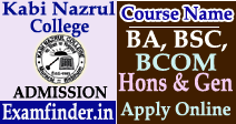 Kabi Nazrul College Admission