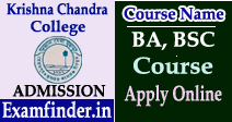 Krishna Chandra College Admission