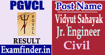 PGVCL Result