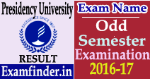 Presidency University Result